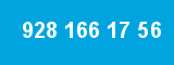928 166 17 56 928 166 17 56